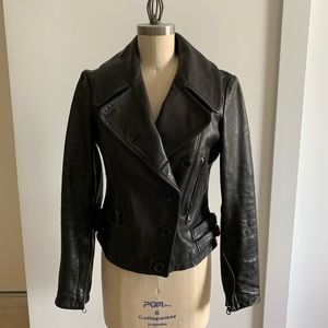 R13 (unlabeled) LEATHER JACKET SIZE S/M